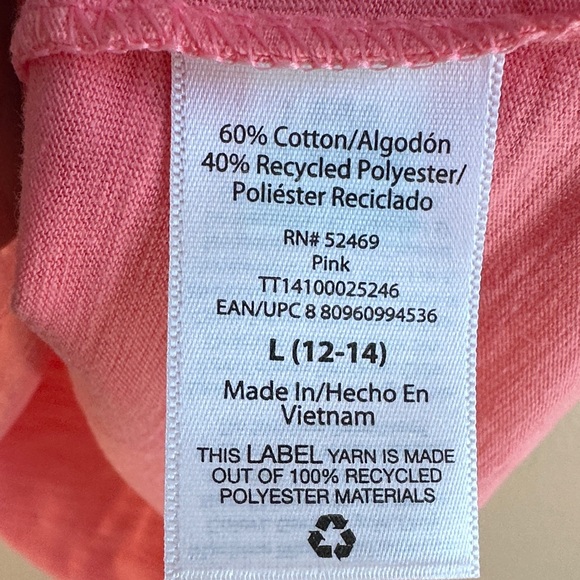 Time and Tru Coral Short Sleeve Tee - Picture 5 of 8